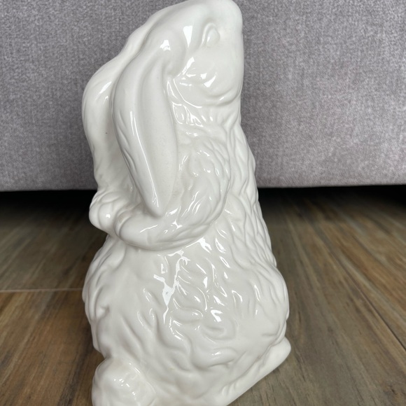 Pier One Easter Ceramic Rabbit White - Picture 2 of 9